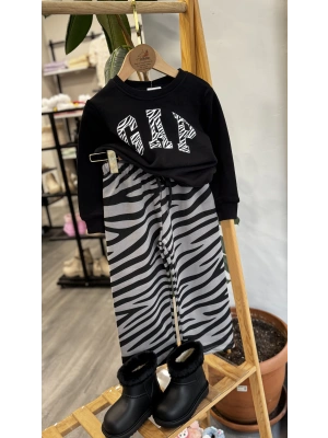 Çizgili Geniş Paçalı Takım (2-8 yaş)