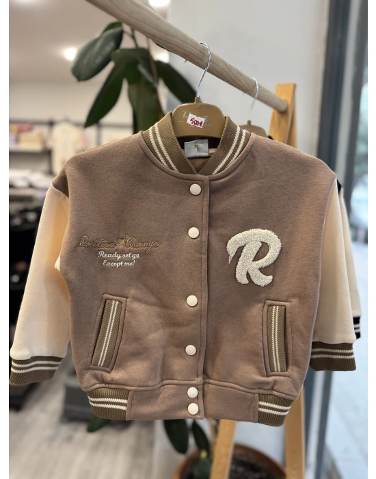 Kahve Şardonlu Kolej Mont (3-10 yaş)