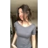 ANTRASİT KAYIK YAKA KISA KOL BODY