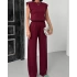 bordo vatkalı eşofman takım