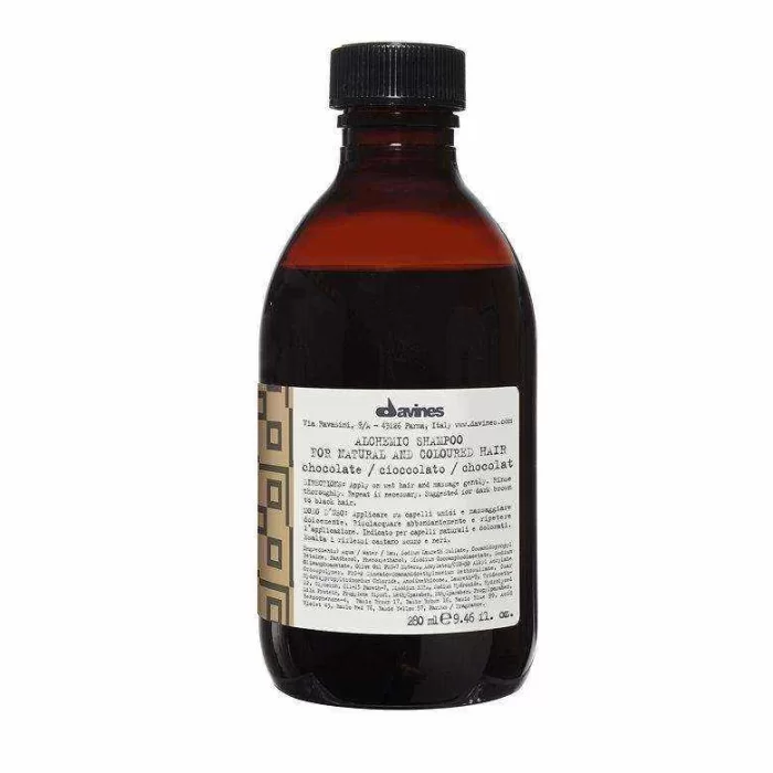 Davines Alchemic Chocolate Boyalı Saçlar Renk Koruyucu Şampuan 280ml