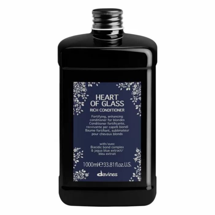 Davines Heart Of Glass Rich Sarı Saç Bakım Kremi 1000ml