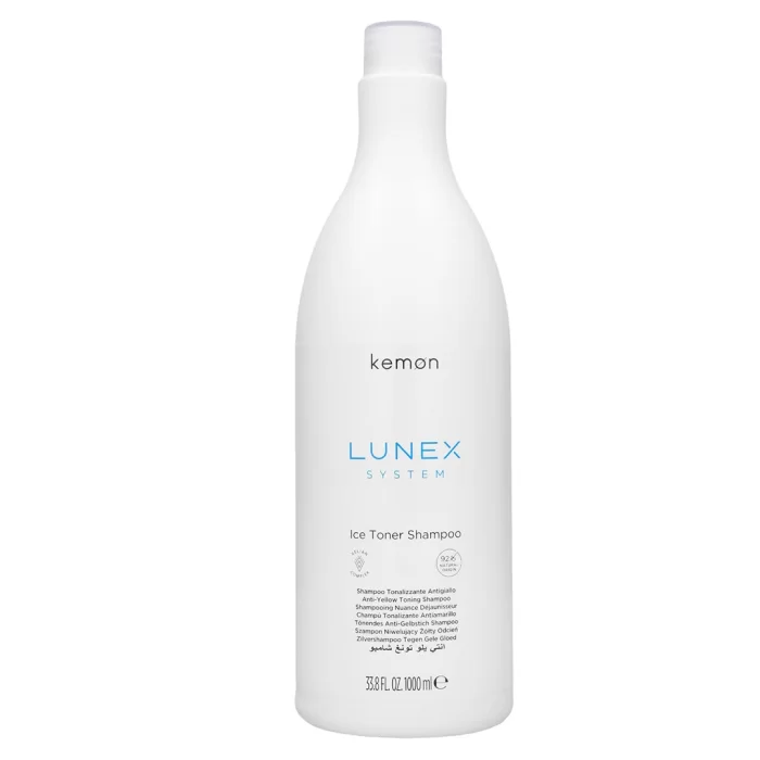 Kemon Lunex Ice Toner Boyalı Saçlar Bakım Şampuanı 1000ml