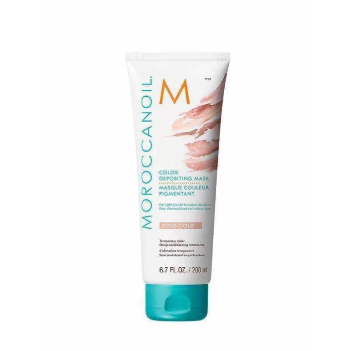 Moroccanoil Rose Gold Pembe Altın Renk Tazeleyici Saç Maskesi 200ml