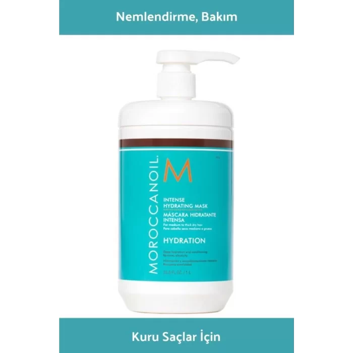 Moroccanoil Yoğun Nemlendirici Saç Bakım Maskesi 1000ml