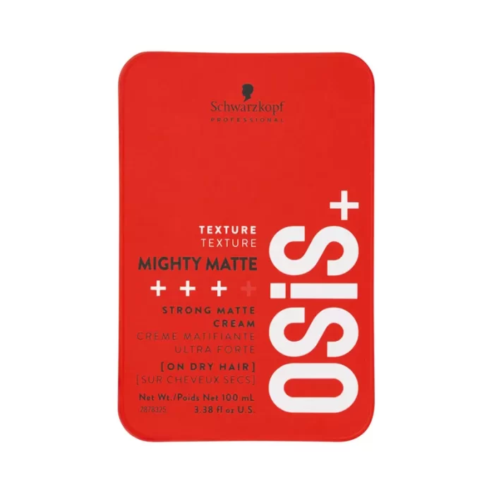 Schwarzkopf Osis+ Mighty Matte Strong Cream Güçlü Tutucu Mat Şekillendirici Krem 100 ml