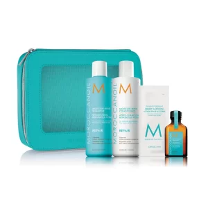 Moroccanoil Onarıcı Şampuan 250ml Krem 250ml Bakım Yağı 100ml Vücut Losyonu 10ml