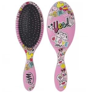 Wet Brush Detangler Disney Classics Peace Love Mickey Saç Fırçası