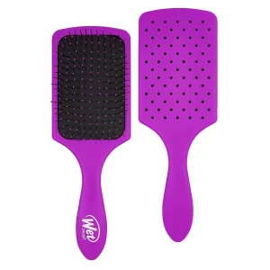 Wet Brush Paddle Detangler Dolaşıklık Açıcı Saç Fırçası Mor