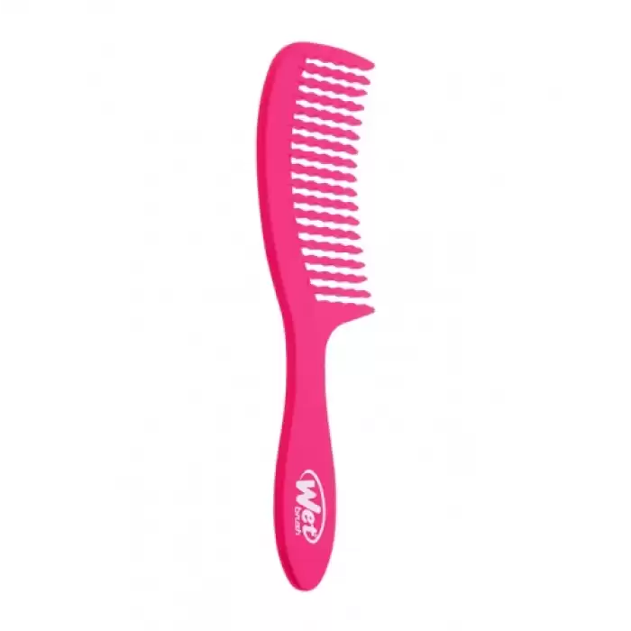 Wet Brush Detangler Comb Saç Dolaşıklık Açıcı Tarak Pembe