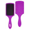 Wet Brush Paddle Detangler Dolaşıklık Açıcı Saç Fırçası Mor