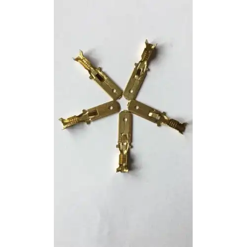 1EU1 Erkek Fiş Tırnaklı Kablo Ucu Terminal Soket 10 adet