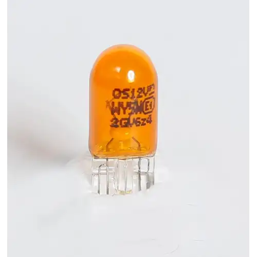 2 Adet T10 Dipsiz Ampul Turuncu 12v 5w