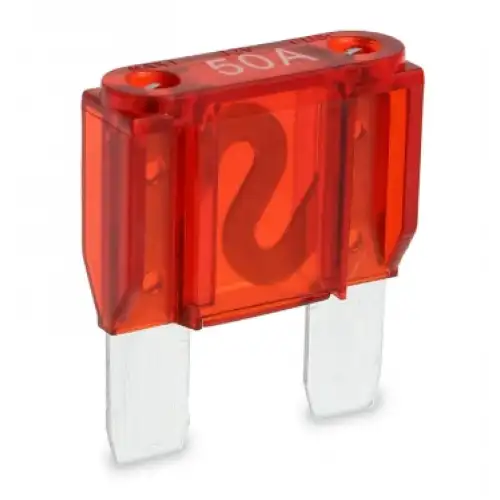 50A Kırmızı Maksi Sigorta 50 Amper Büyük 3 Adet