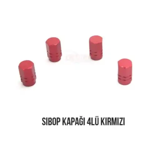 Carub Sibop Kapağı 4Lü Kırmızı Br5531118