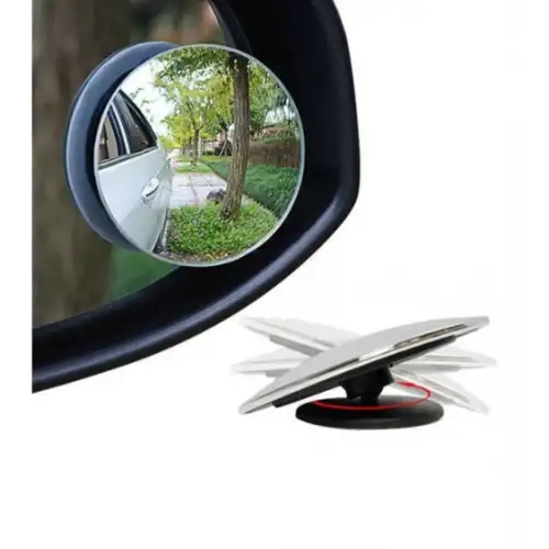 Kör Nokta Aynası Yuvarlak Çerçevesiz Oynar 50mm 2 Adet