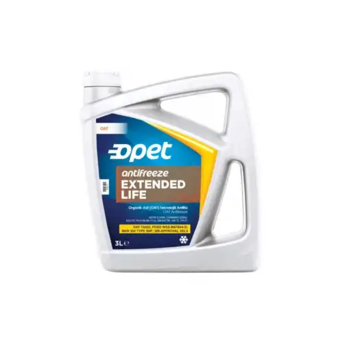 Opet Extended Life Antifriz 3 Litre Kırmızı