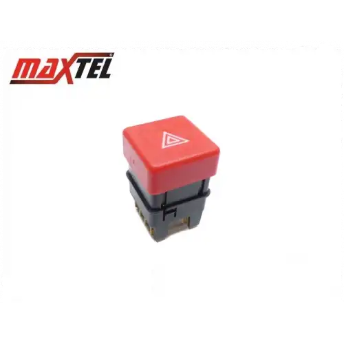 Slx Dörtlü Flaşör Düğmesi Kırmızı