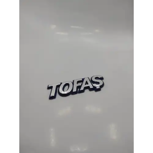 Tofaş Bagaj Yazısı
