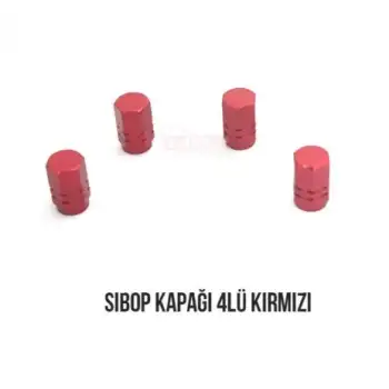Carub Sibop Kapağı 4Lü Kırmızı Br5531118