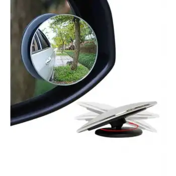 Kör Nokta Aynası Yuvarlak Çerçevesiz Oynar 50mm 2 Adet