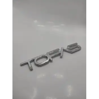 Krom Tofaş Bagaj Yazısı