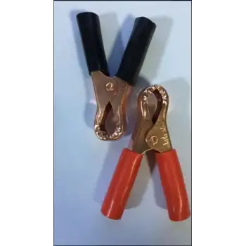 Mini Akü Maşası Küçük Boy Kırmızı Siyah