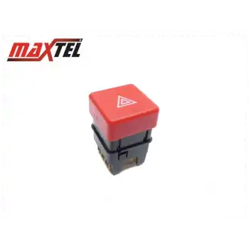 Slx Dörtlü Flaşör Düğmesi Kırmızı