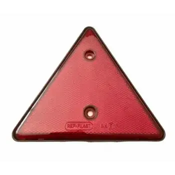 Üçgen Reflektör Kırmızı
