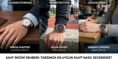 Saat Seçimi Rehberi: Tarzınıza ve Karakterinize En Uygun Saati Nasıl Seçersiniz?