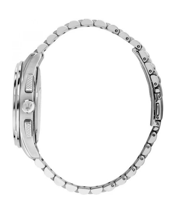 Maserati R8873624002 10 Atm Suya Dayanıklı Quartz Deri Kordon Hediyeli Metalik Renk Erkek Kol Saati