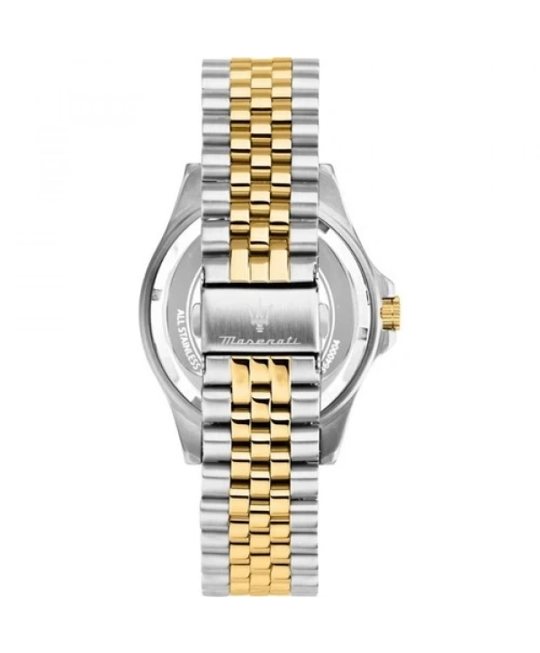 Maserati R8853140009 10 Atm Suya Dayanıklı Quartz Çelik Kordonlu Altın Renk Erkek Kol Saati