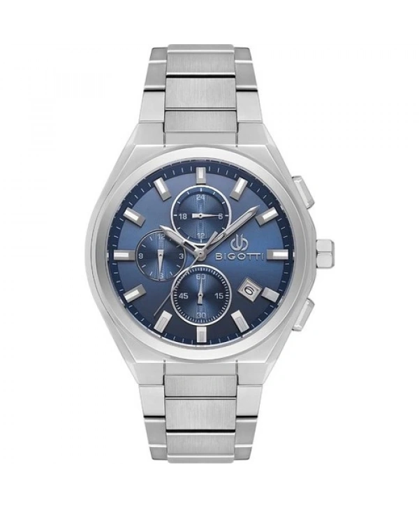 Bigotti BG.1.10574-3 Çelik Kaplama Fonksiyonlar Aktif Metalik Erkek Kol Saati