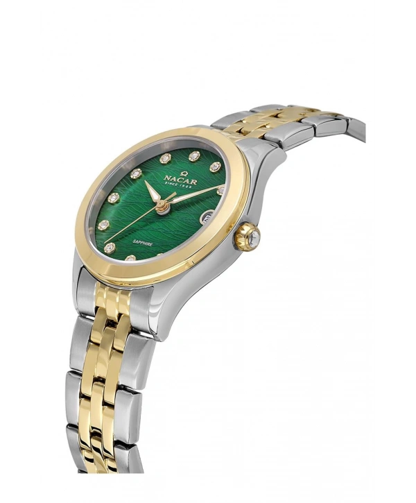 ÇELİK - SARI METAL BAND KADIN KOL SAATİ NC34-39B763-CNMS