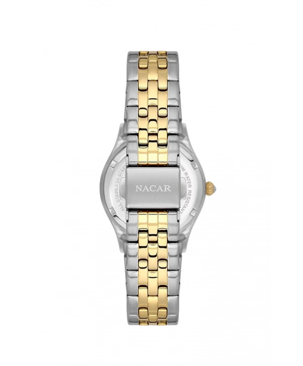 ÇELİK - SARI METAL BAND KADIN KOL SAATİ NC34-39B763-CNMS