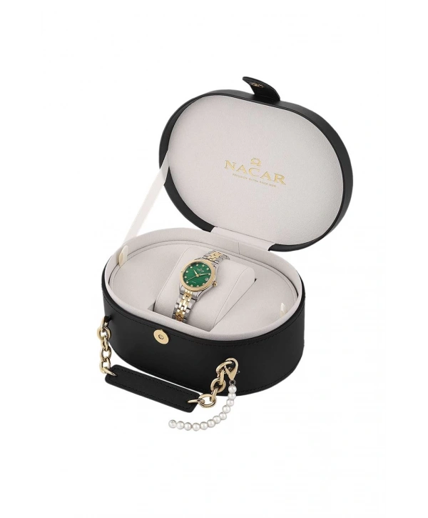 ÇELİK - SARI METAL BAND KADIN KOL SAATİ NC34-39B763-CNMS