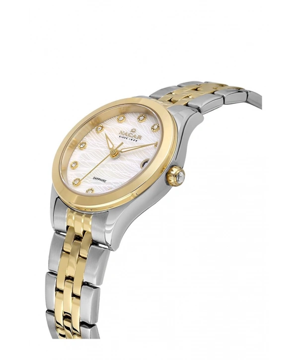 ÇELİK - SARI METAL BAND KADIN KOL SAATİ NC34-39B763-CWMS