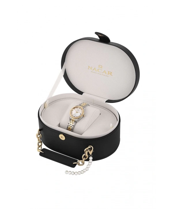 ÇELİK - SARI METAL BAND KADIN KOL SAATİ NC34-39B763-CWMS