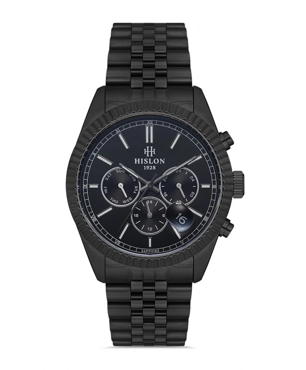 Hislon Mens Date DT117B-04SBS