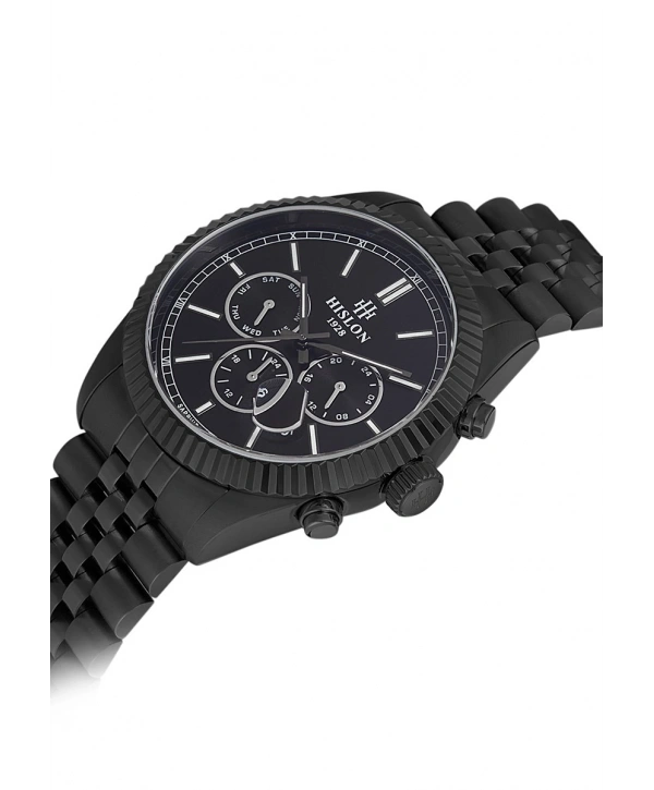 Hislon Mens Date DT117B-04SBS