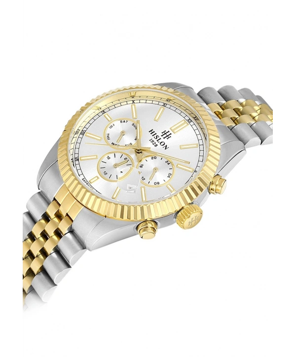 Hislon Mens Date DT117T-02SGS