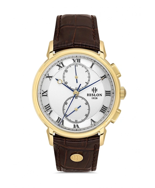 Hislon Mens Date DT143G-02KG