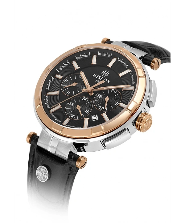 Hislon Mens Date DT202T-04BR
