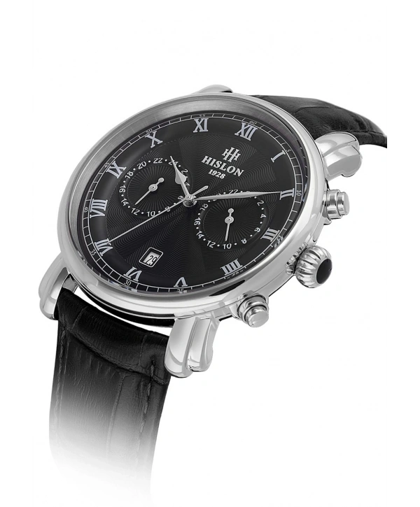 Hislon Mens Date DT204S-04BS