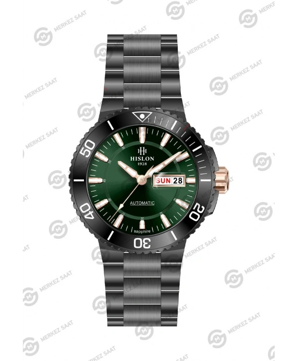 Hislon Mens Solid SD137N-15SS