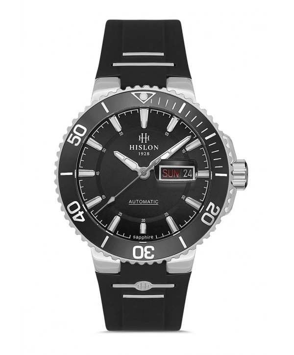 Hislon Mens Solid SD137T-04BB