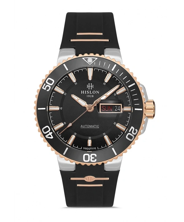 Hislon Mens Solid SD137T-04BR