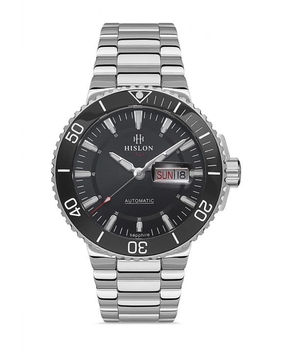 Hislon Mens Solid SD137T-04SS