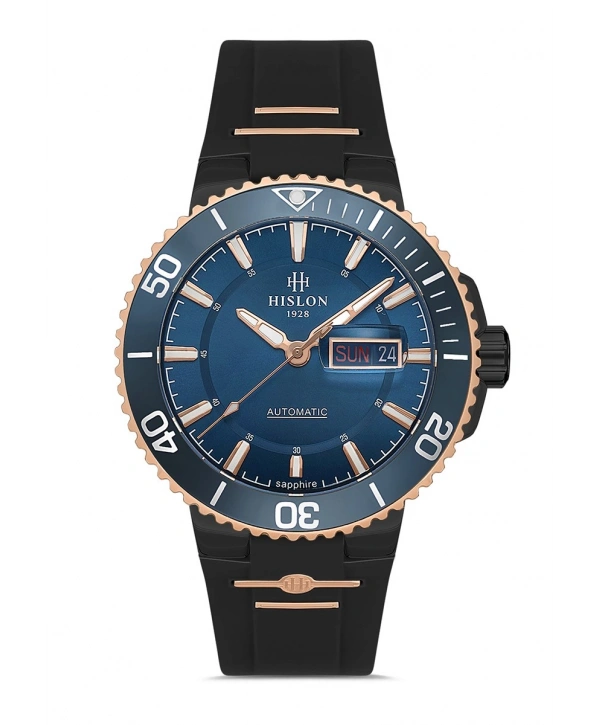 Hislon Mens Solid SD137T-11BN