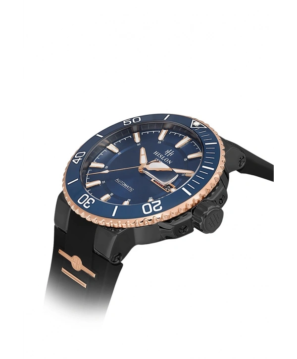 Hislon Mens Solid SD137T-11BN